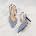 實拍絨面尖頭高跟鞋【S0895】MINANA_10