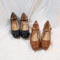 熱銷☘︎實拍瑪莉珍復古方頭高跟鞋【S0607】MINANA_2