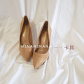 實拍絨面尖頭高跟鞋【S2780】MINANA_3