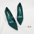 實拍絨面尖頭高跟鞋【S2780】MINANA_7