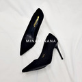 實拍絨面尖頭高跟鞋【S2780】MINANA_6