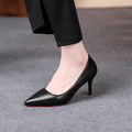 大尺碼黑色尖頭高跟鞋【S4020】MINANA_6