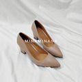 熱銷☘︎實拍大尺碼純色淺口高跟鞋【S3678】MINANA_2
