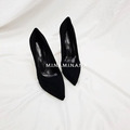 實拍大尺碼絨面高跟鞋【S3602】MINANA_4