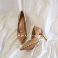 實拍絨面尖頭高跟鞋【S2780】MINANA_11