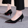 大尺碼黑色尖頭高跟鞋【S4020】MINANA_11