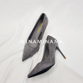 實拍絨面尖頭高跟鞋【S2780】MINANA_2