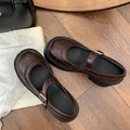 圓頭增高復古瑪莉珍鞋【S4131】MINANA_9