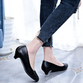 日常百搭上班族黑色職業高跟鞋【S4163】MINANA_11