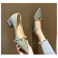 日常百搭粗跟尖頭中跟鞋【S4182】MINANA_5