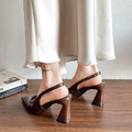 簡約風尖頭高跟涼鞋【S4223】MINANA_8