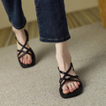 復古方頭露趾羅馬涼鞋【S4251】MINANA_1