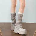 厚底增高彈力中筒襪靴【S4277】MINANA_1