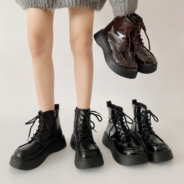 基本款厚底馬丁靴【S4285】MINANA