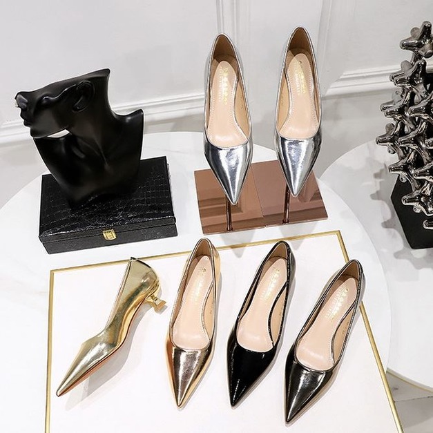 5折✦大尺碼尖頭低跟鞋【S4123】MINANA