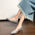 大尺碼內增高尖頭平底鞋 【S4298】MINANA_4