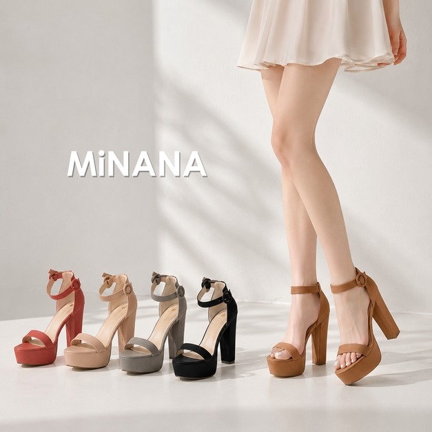 熱銷☘︎實拍皮帶扣高跟鞋【S3092】MINANA