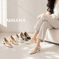 大尺碼尖頭低跟鞋【S4123】MINANA