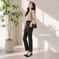 日常百搭上班族黑色職業高跟鞋【S4163】MINANA_5