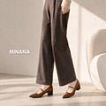 日常百搭尖頭粗跟瑪麗珍高跟鞋【S4238】MINANA_2