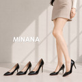 大尺碼黑色尖頭高跟鞋【S4020】MINANA_1