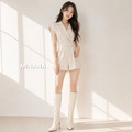 拉鍊款不過膝尖頭高跟長靴【S4259】MINANA_8