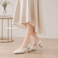方頭淺口瑪莉珍高跟鞋【S4049】MINANA_8
