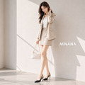 金屬鍊後絆帶尖頭高跟涼鞋【S4141】MINANA_2