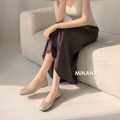 簡約復古方頭平底鞋【S4244】MINANA_9