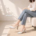 大尺碼漆皮尖頭高跟涼鞋【S4227】MINANA_2