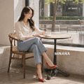 絨面尖頭高跟鞋【S1605】MINANA_1