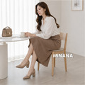 大尺碼純色淺口高跟鞋【S3678】MINANA_4