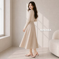 甜美蝴蝶結包頭低跟涼鞋【S4224】MINANA_2