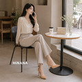 大尺碼漆皮淺口高跟鞋【S1347】MINANA_4