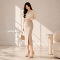 金屬色系後絆帶尖頭高跟涼鞋【S4289】MINANA_5