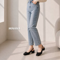 甜美蝴蝶結包頭低跟涼鞋【S4224】MINANA_7