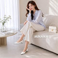 韓版尖頭低跟鞋【S3797】MINANA_1