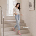 絨面尖頭高跟鞋【S1605】MINANA_4