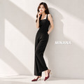 金屬跟漆皮尖頭高跟涼鞋 【S4208】MINANA_1