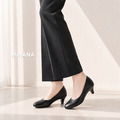 日常百搭上班族黑色職業高跟鞋【S4163】MINANA_2