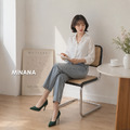 絨面尖頭高跟鞋【S2780】MINANA_1
