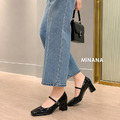 方頭淺口瑪莉珍高跟鞋【S4049】MINANA_7