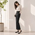日常百搭上班族黑色職業高跟鞋【S4163】MINANA_4