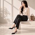 尖頭淺口漆皮高跟涼鞋【S4290】MINANA_1