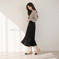 雙色淺口小貓跟尖頭低跟鞋 【S4304】MINANA_6