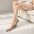 時尚百搭淺口尖頭低跟鞋 【S4306】MINANA_2