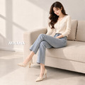 優雅顯瘦淺口尖頭高跟鞋【S4292】MINANA_2