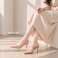 尖頭淺口漆皮高跟涼鞋【S4290】MINANA_4