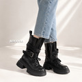 西部牛仔厚底馬丁靴【S4321】MINANA_3
