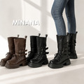 西部牛仔厚底馬丁靴【S4321】MINANA
